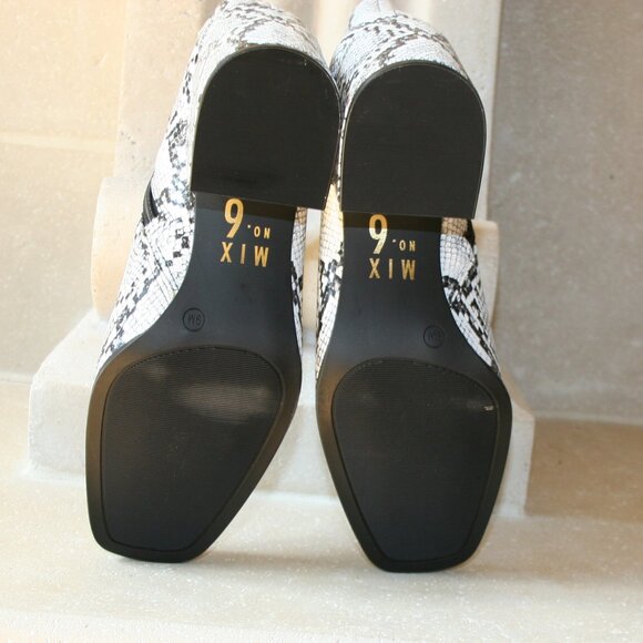 Mix No. 6 Boot  Black/White Size 9 1/2 M (NWOT) - Picture 7 of 13